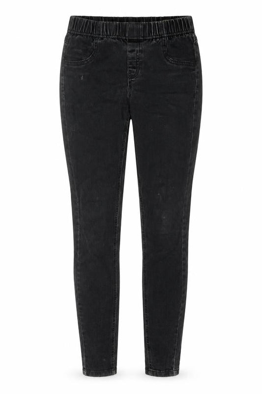 Womens UK Size 6 Mango Regular Fit Jegging Black Jeans