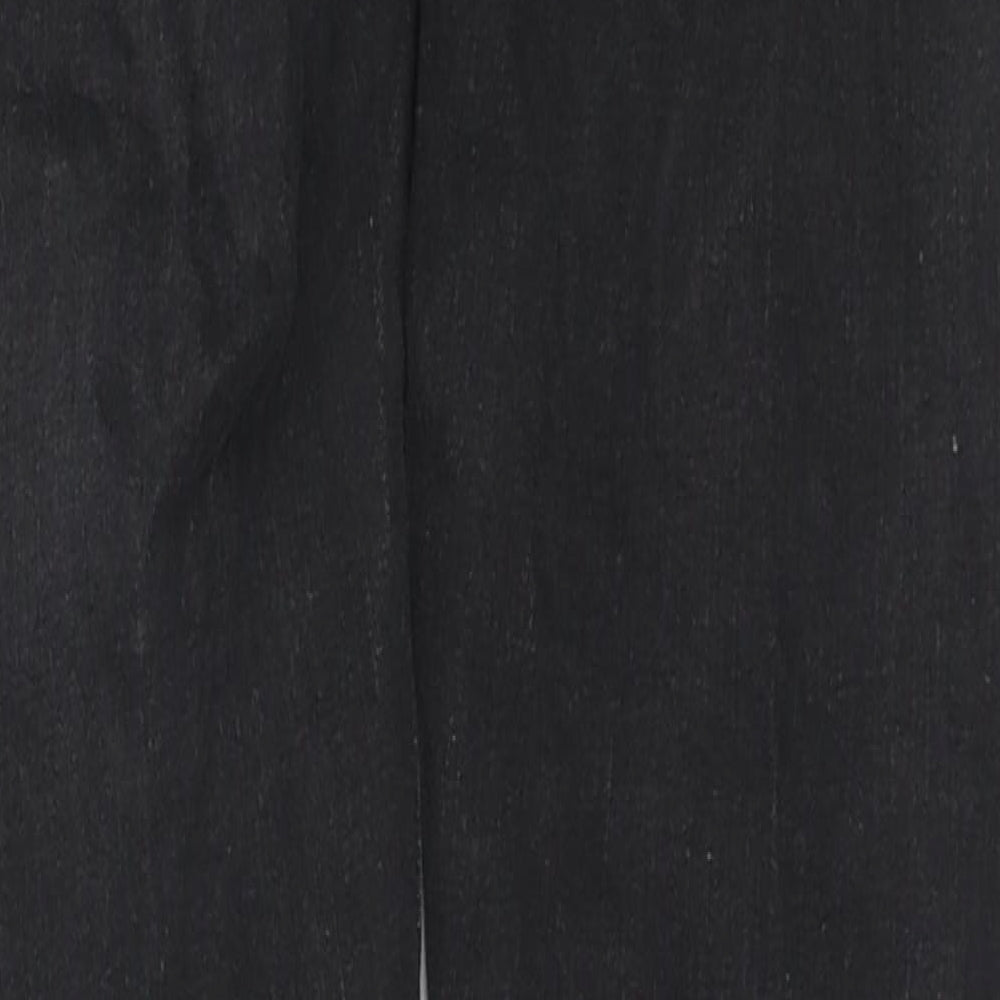 Mango Womens Black Cotton Jegging Jeans Size 6 L28 in Regular