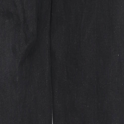Mango Womens Black Cotton Jegging Jeans Size 6 L28 in Regular