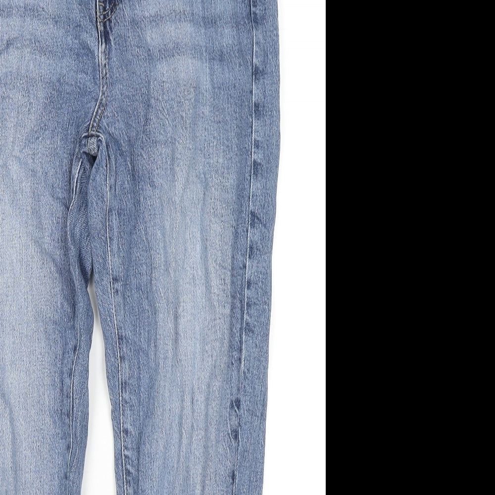 Noisy may Womens Black Cotton Skinny Jeans Size 28 in L30 in Regular Zip