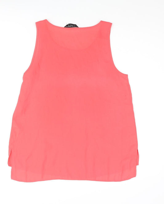 Womens UK Size 8 Dorothy Perkins Pink Camisole Blouse
