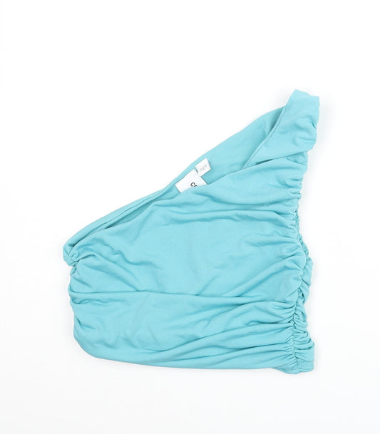 Womens UK Size 8 COLLUSION Blue Basic Tank