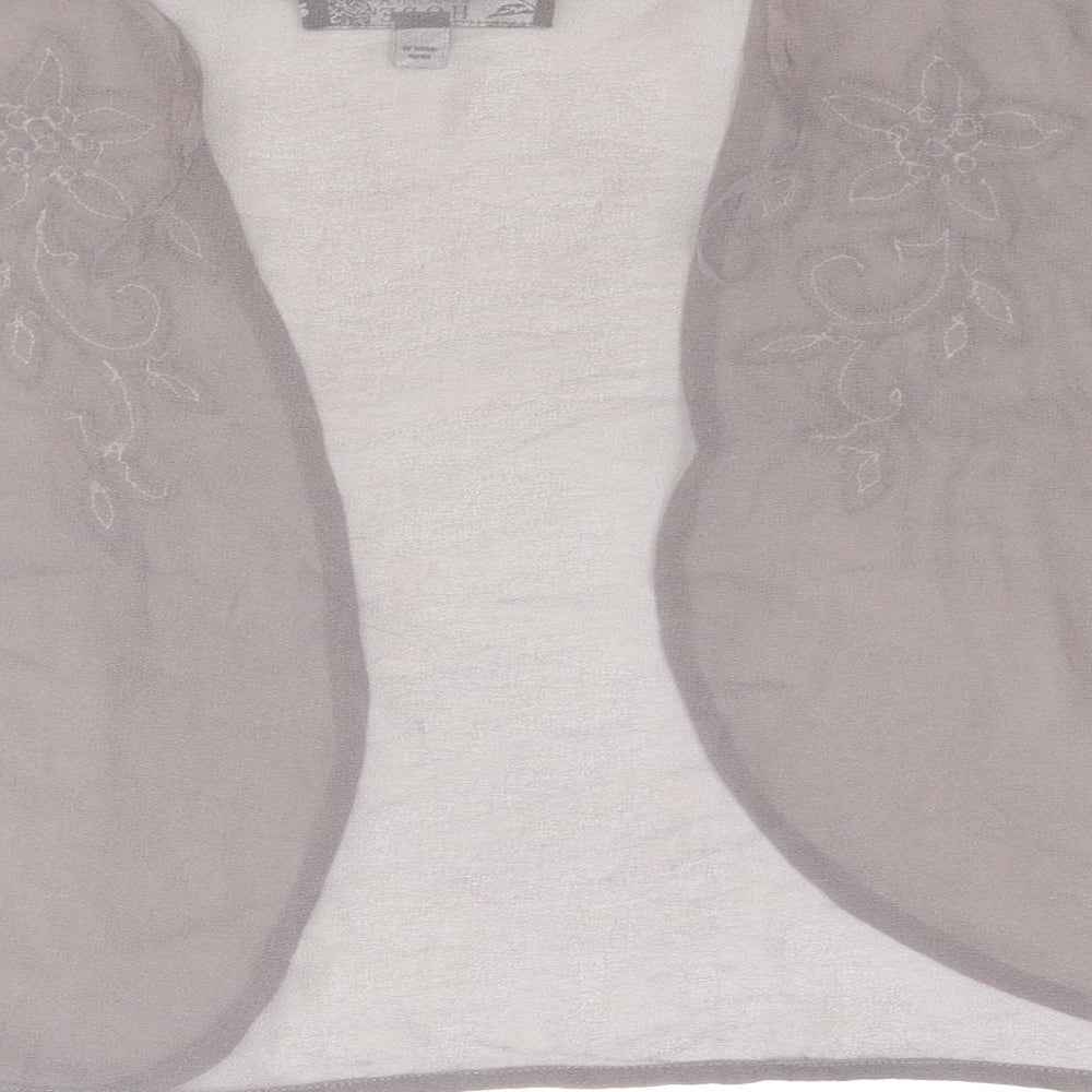 Womens UK Size 14 Joanna Hope Grey Kimono Blouse