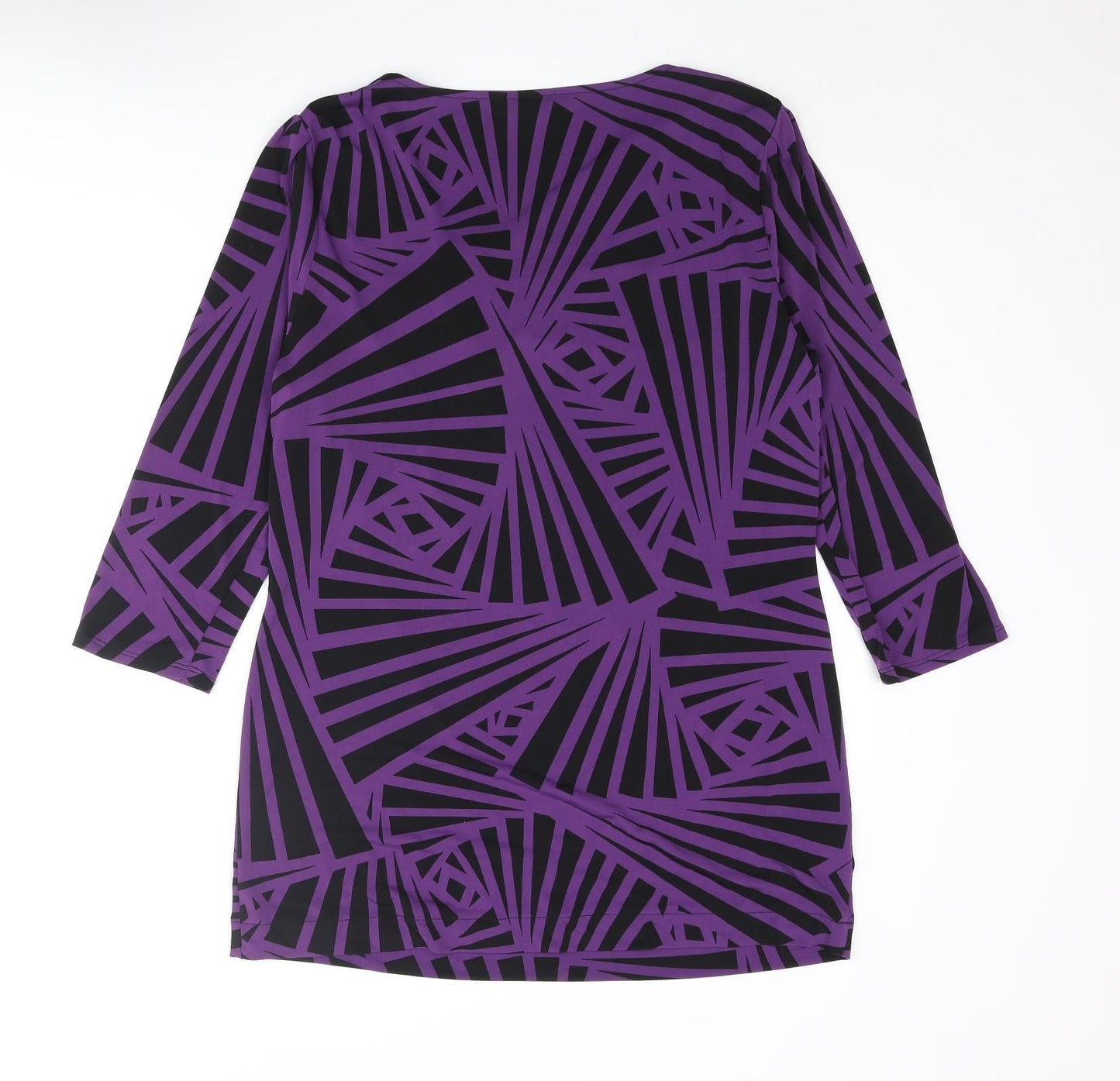 Womens UK Size L CC Purple Basic Blouse