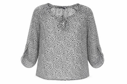 Womens UK Size 10 Marks and Black Basic Blouse