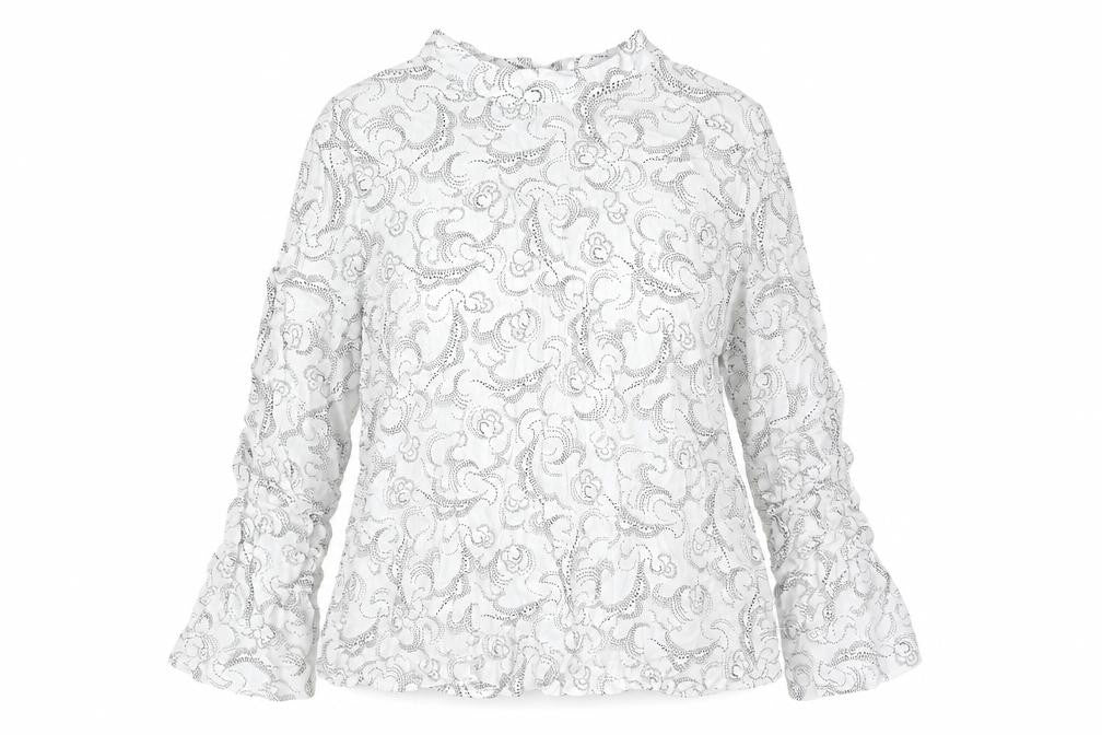 Womens UK Size 14 Marks and Spencer White Basic Blouse