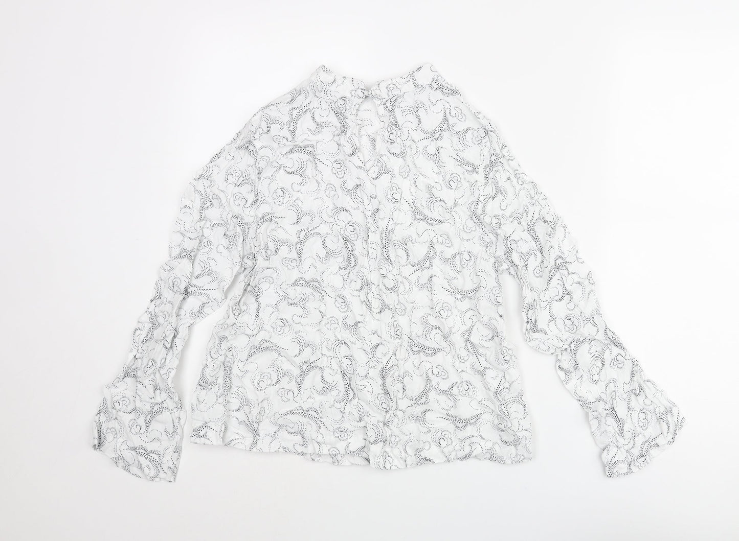 Womens UK Size 14 Marks and Spencer White Basic Blouse