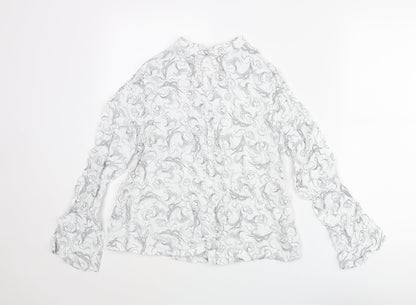 Womens UK Size 14 Marks and Spencer White Basic Blouse