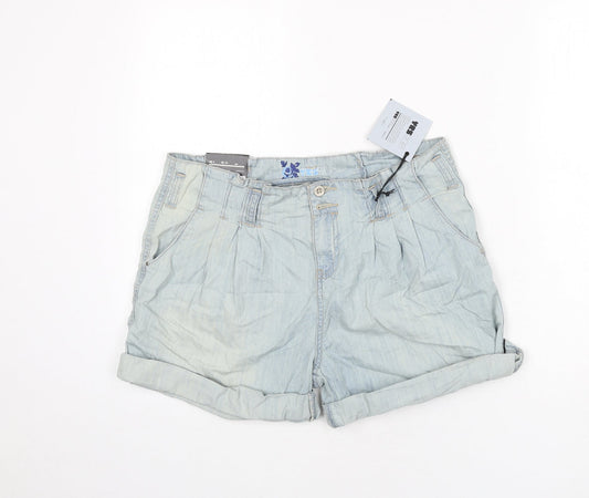Womens UK Size 8 YesYes Regular Fit Paperbag Shorts