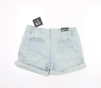 Womens UK Size 8 YesYes Regular Fit Paperbag Shorts