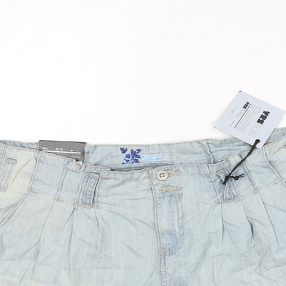 Womens UK Size 8 YesYes Regular Fit Paperbag Shorts