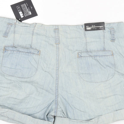 Womens UK Size 8 YesYes Regular Fit Paperbag Shorts