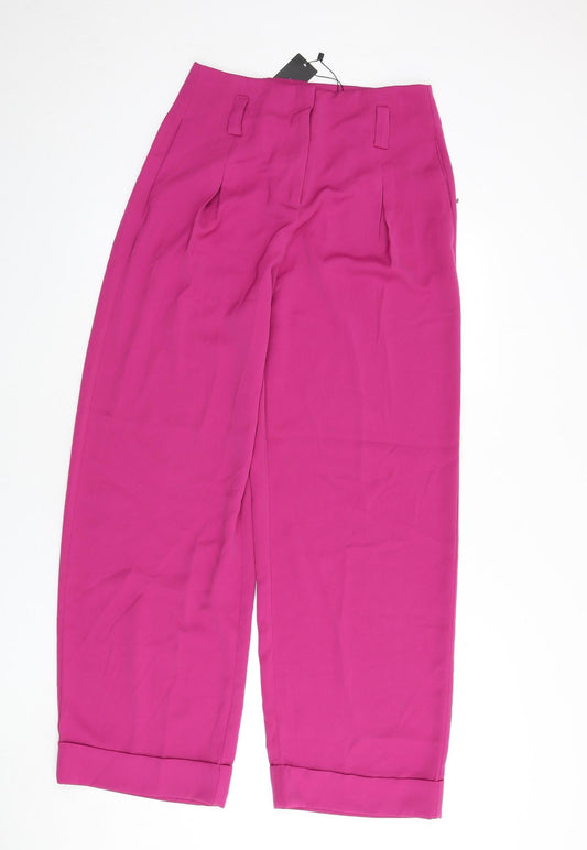 Womens UK Size 8 VERO MODA Regular Fit  Purple Trousers