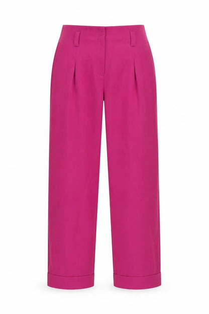 Womens UK Size 8 VERO MODA Regular Fit  Purple Trousers
