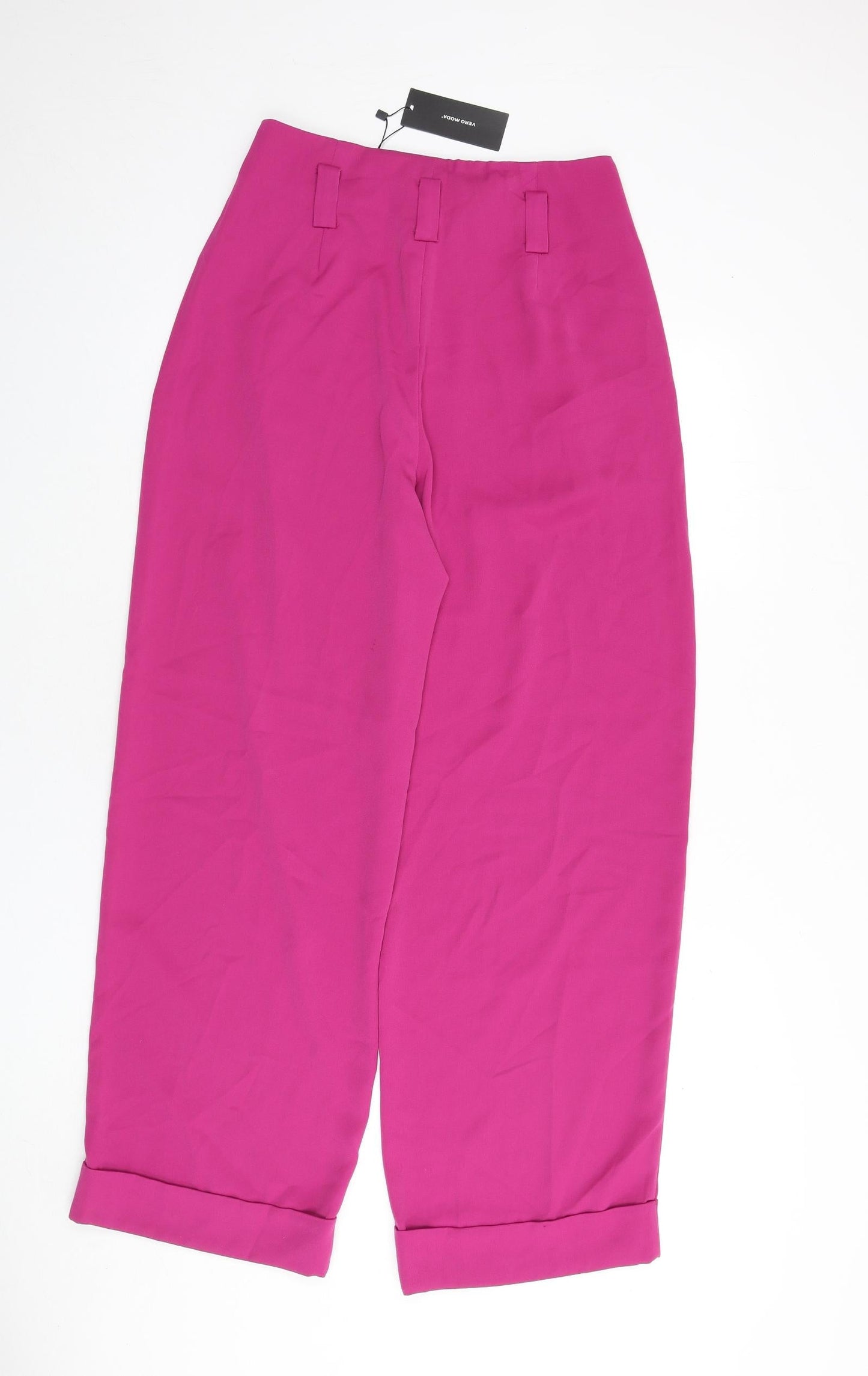 Womens UK Size 8 VERO MODA Regular Fit  Purple Trousers
