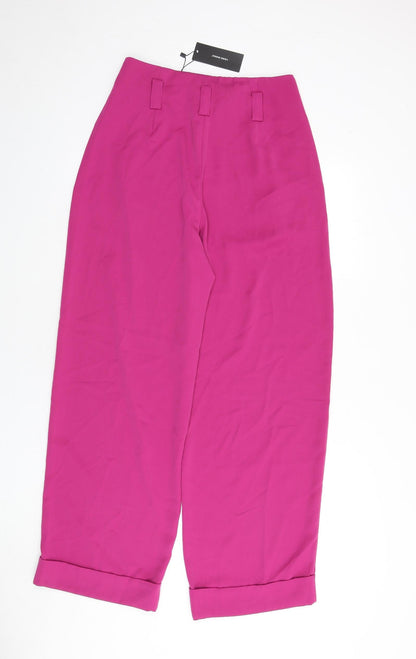 Womens UK Size 8 VERO MODA Regular Fit  Purple Trousers