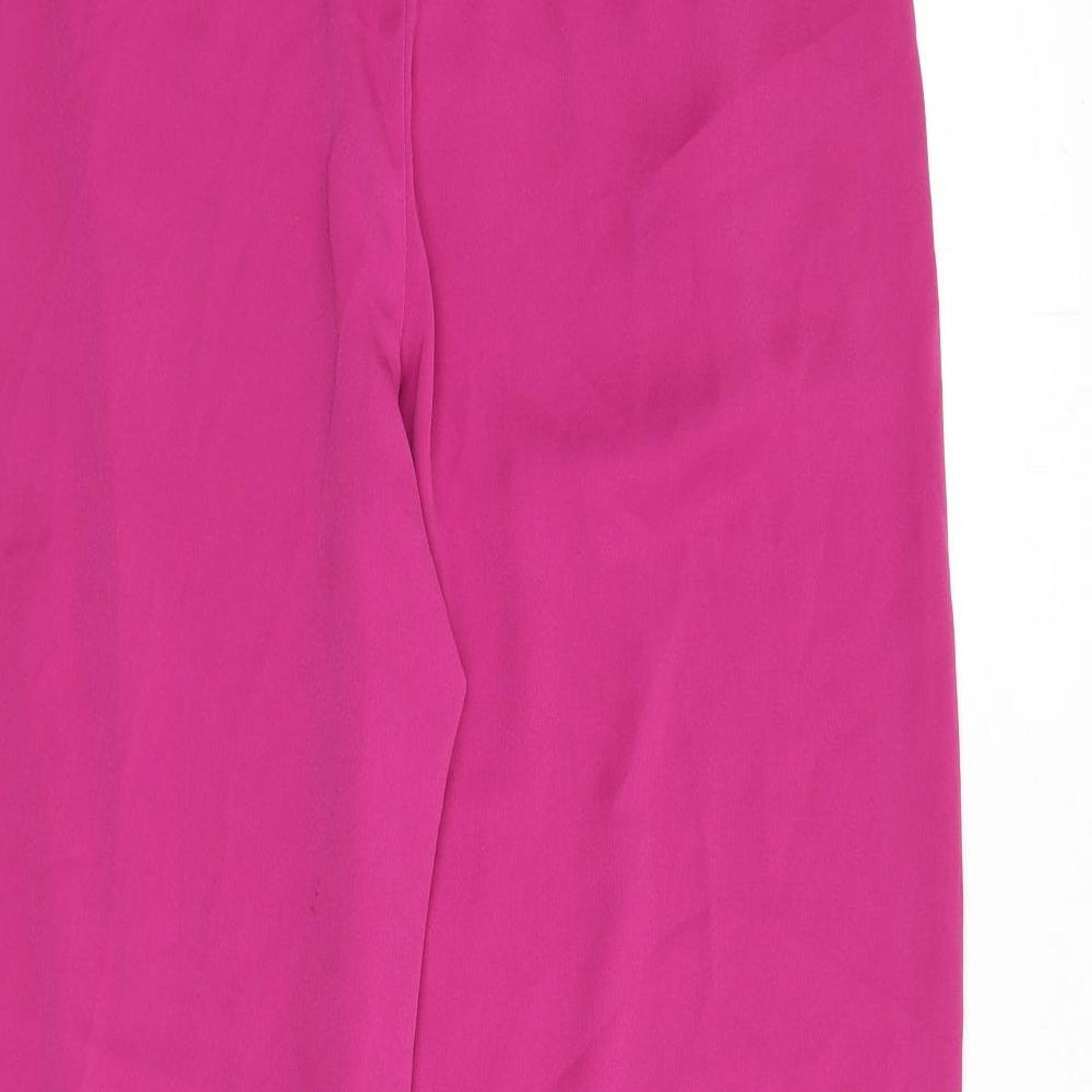 Womens UK Size 8 VERO MODA Regular Fit  Purple Trousers