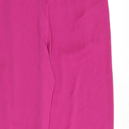 Womens UK Size 8 VERO MODA Regular Fit  Purple Trousers