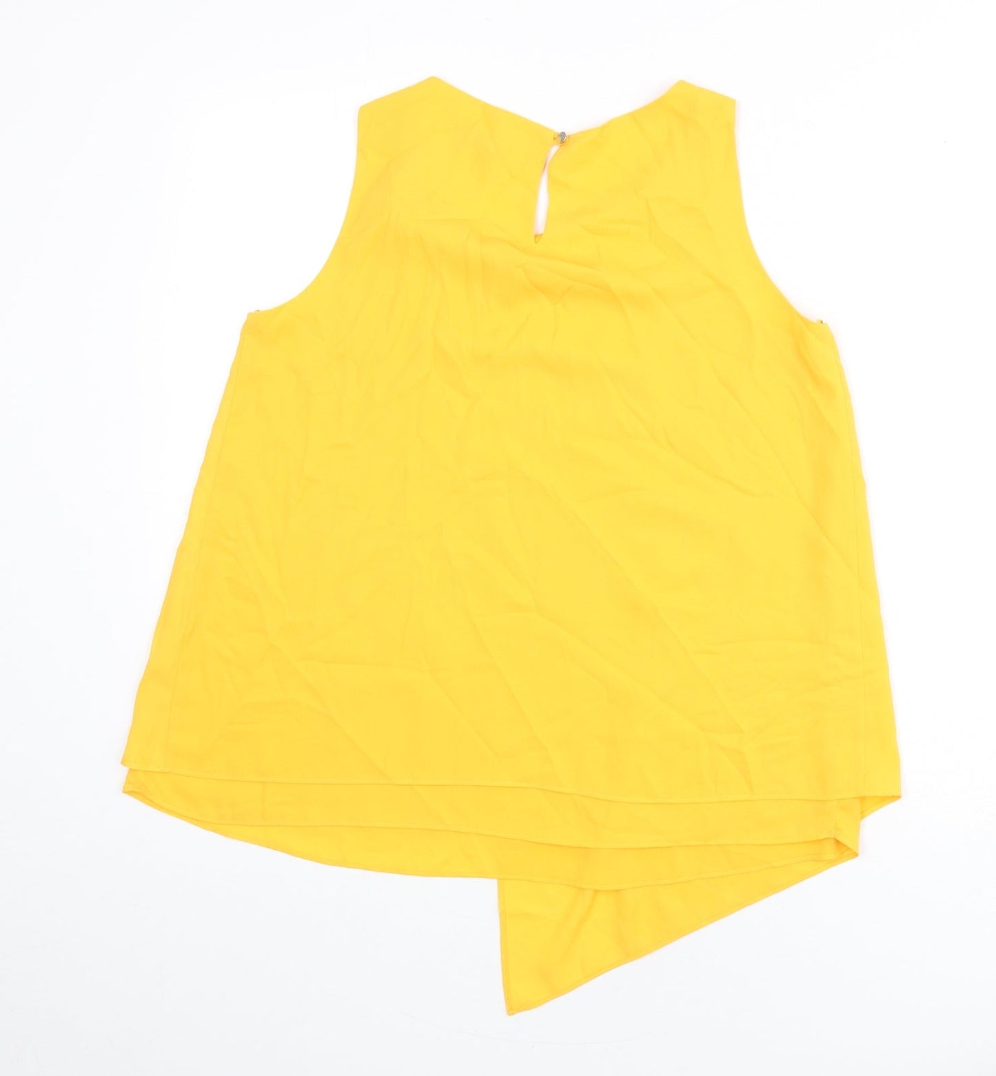 Womens UK Size 10 Roman Orange Basic Tank