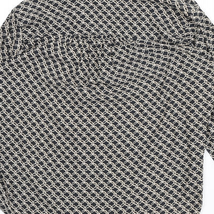 Womens UK Size 12 H&M Grey Basic Blouse