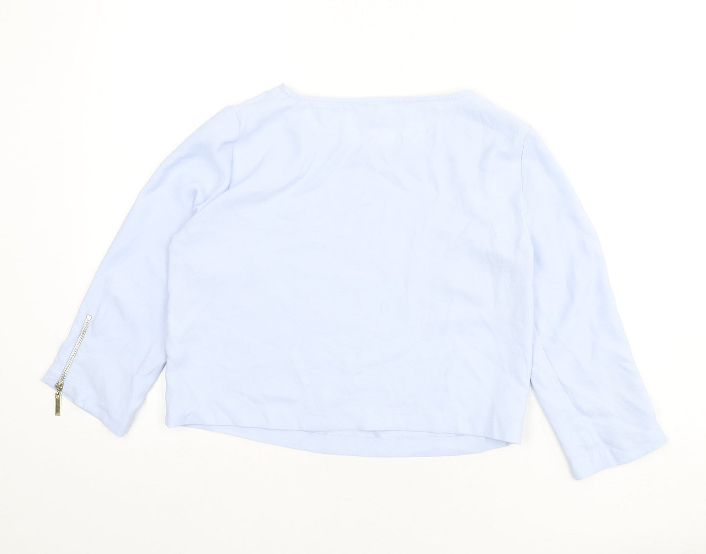 Womens UK Size 6 River Island Blue Basic Blouse