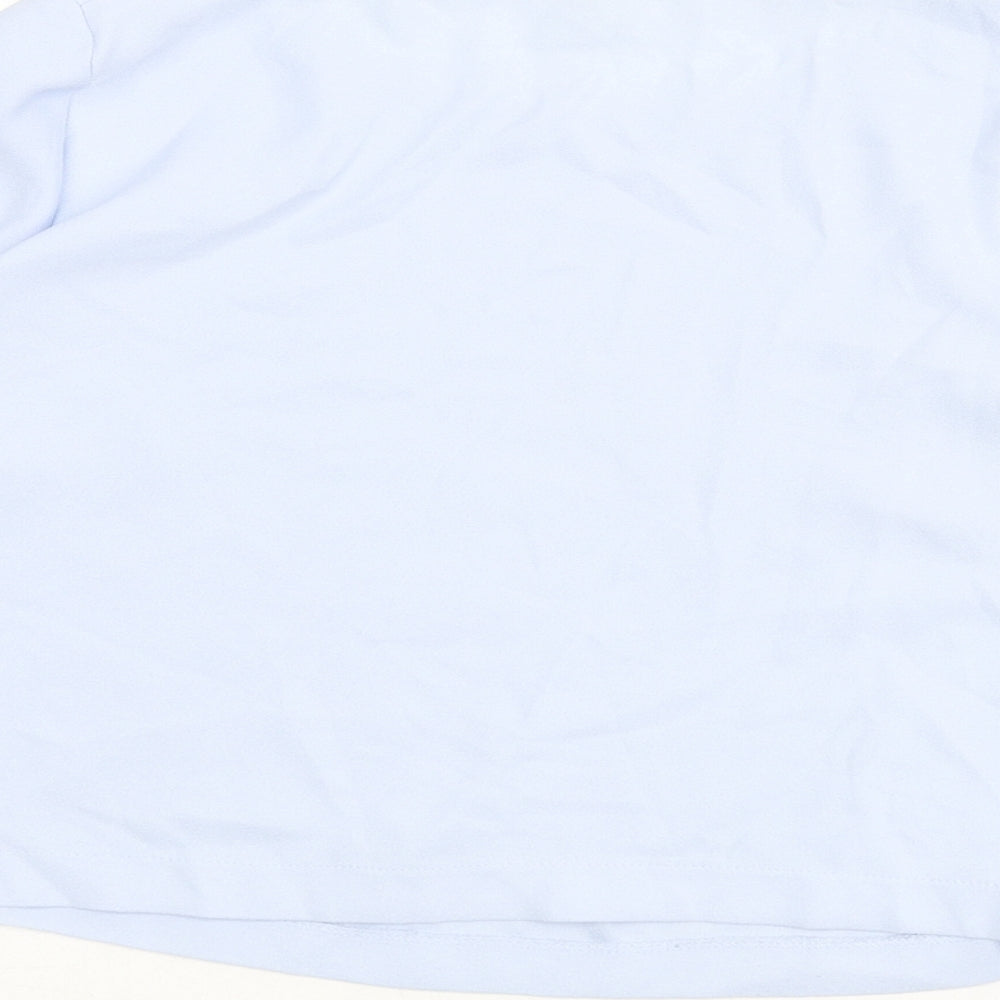 Womens UK Size 6 River Island Blue Basic Blouse