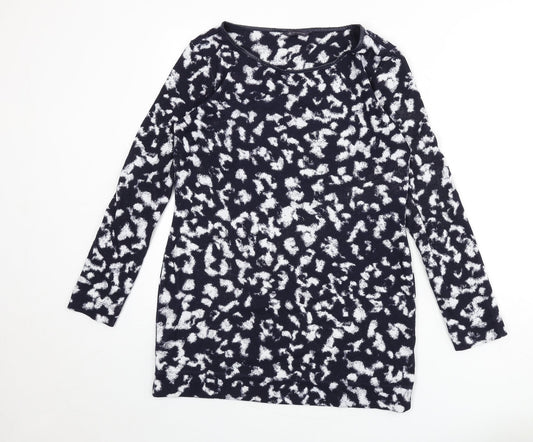 Womens UK Size 12 Marks and Spencer Blue Pullover Jumper