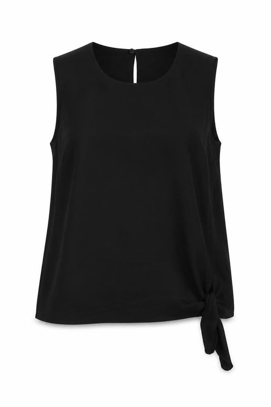 Womens UK Size 8 New Look Black Basic Tank