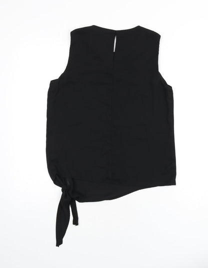 Womens UK Size 8 New Look Black Basic Tank