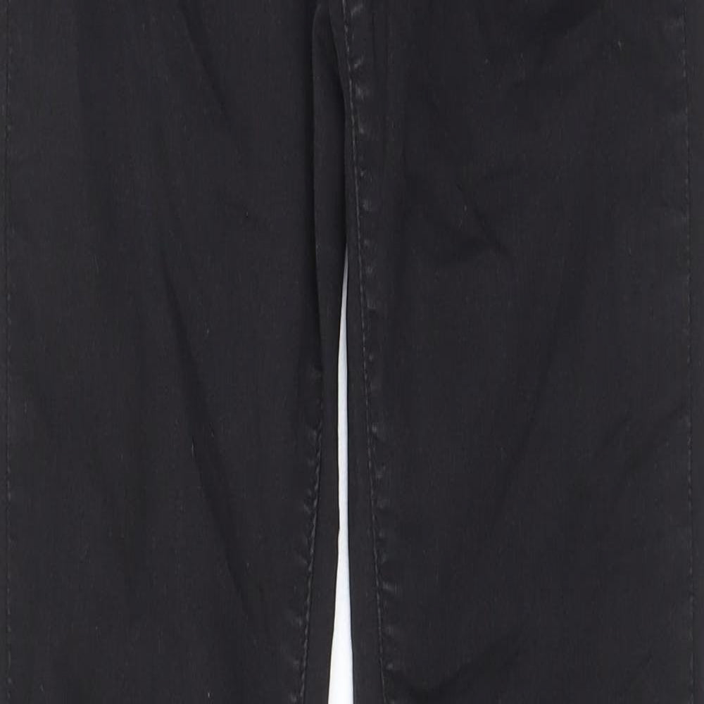 Womens UK Size 10 Warehouse Regular Fit Skinny Black Jeans