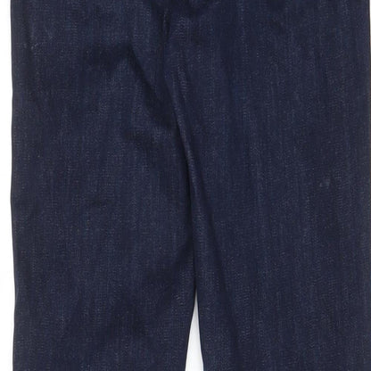 Womens UK Size 29 in H&M Regular Fit Straight Blue Jeans