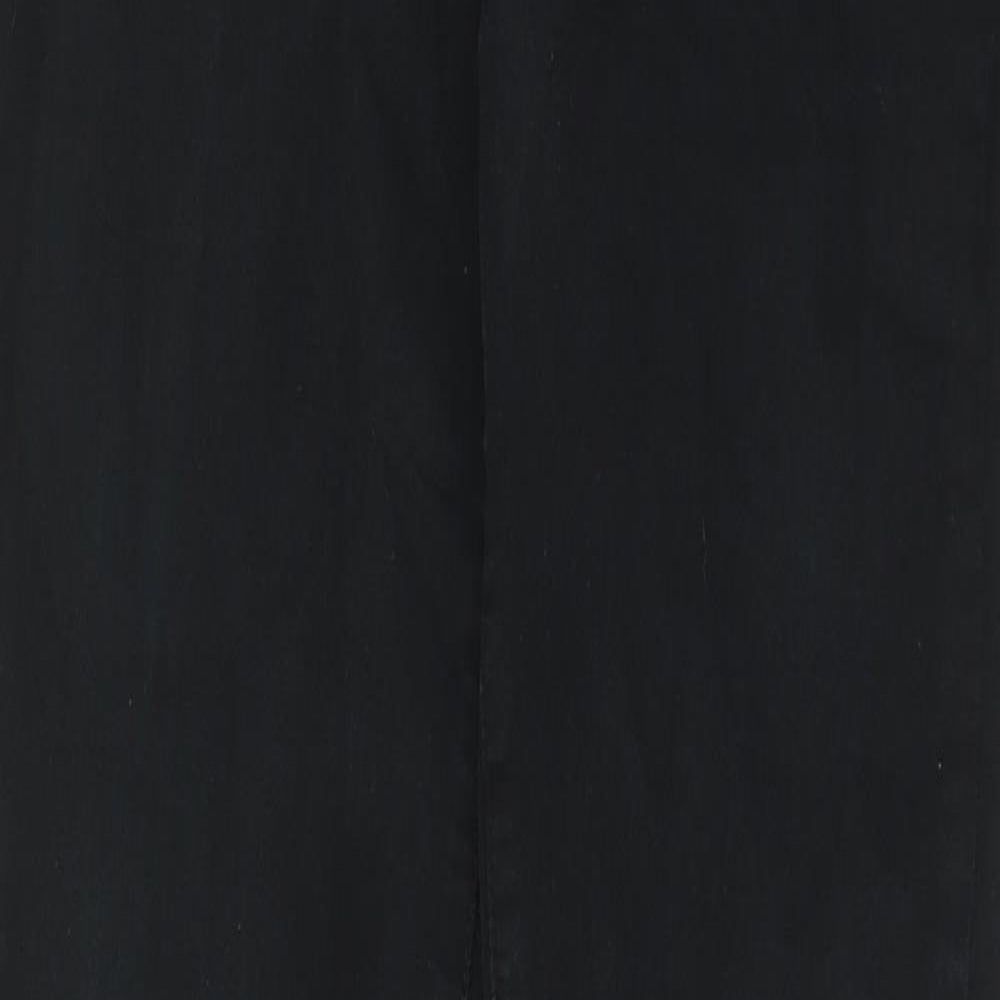 Womens UK Size 8 Toxik3 Regular Fit Skinny Black Jeans