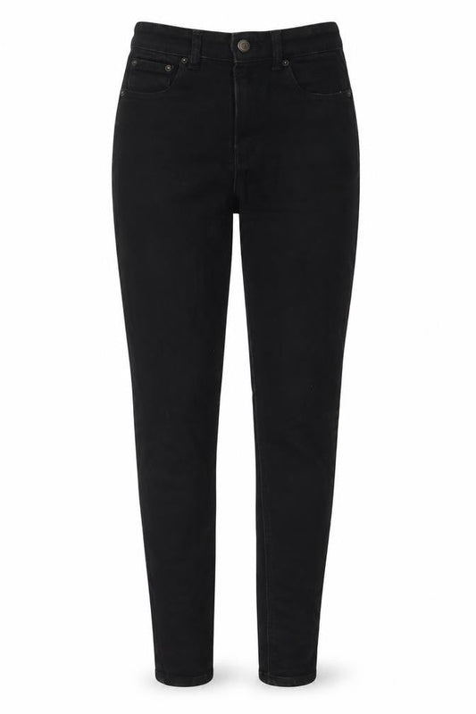 Womens UK Size 6 Pull&Bear Regular Fit Skinny Black Jeans