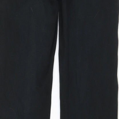 Womens UK Size 8 Toxik3 Regular Fit Skinny Black Jeans