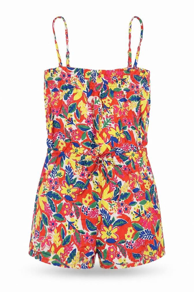 Womens UK Size 8 Marks and Spencer One-Piece Multicoloured Playsuit