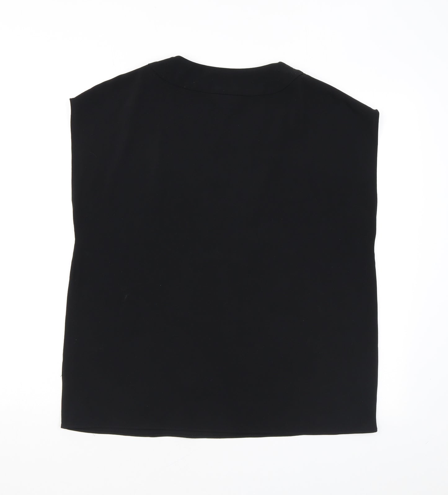 Womens UK Size 12 H&M Black Basic Blouse