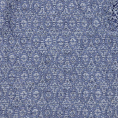 Womens UK Size 12 Indigo Blue Basic T-Shirt