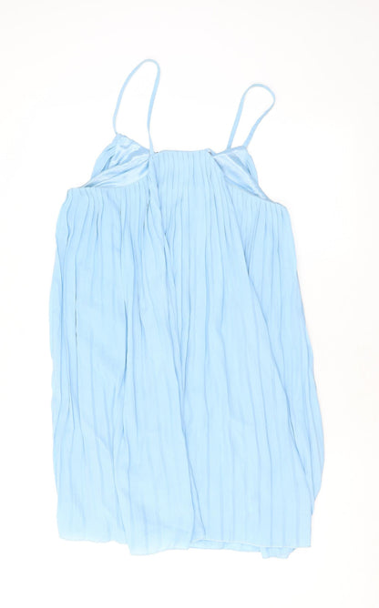 Womens UK Size 10 Missguided Blue Camisole Tank