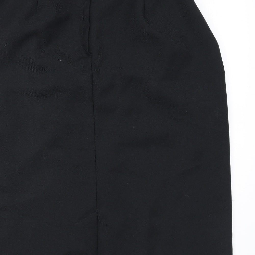 Classics Womens Black Polyester Straight & Pencil Skirt Size 20 Zip