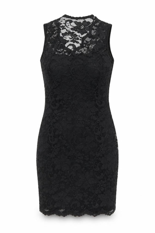 Boohoo Womens Black Floral Nylon Bodycon Size 12 V-Neck Pullover