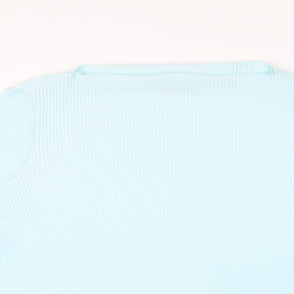 Womens UK Size 20 Marks and Spencer Blue Basic Blouse