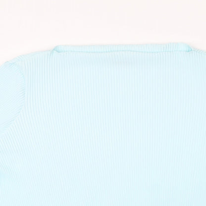Womens UK Size 20 Marks and Spencer Blue Basic Blouse