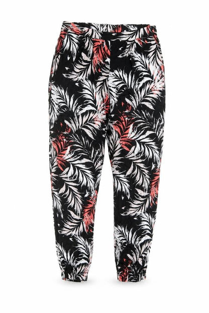 Womens UK Size L Paraphrase Regular Fit Bloomer Black Trousers