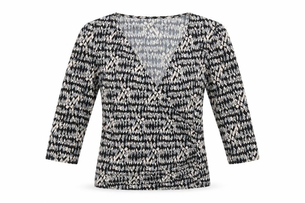 Womens UK Size 12 Kaliko Multicoloured Jersey T-Shirt