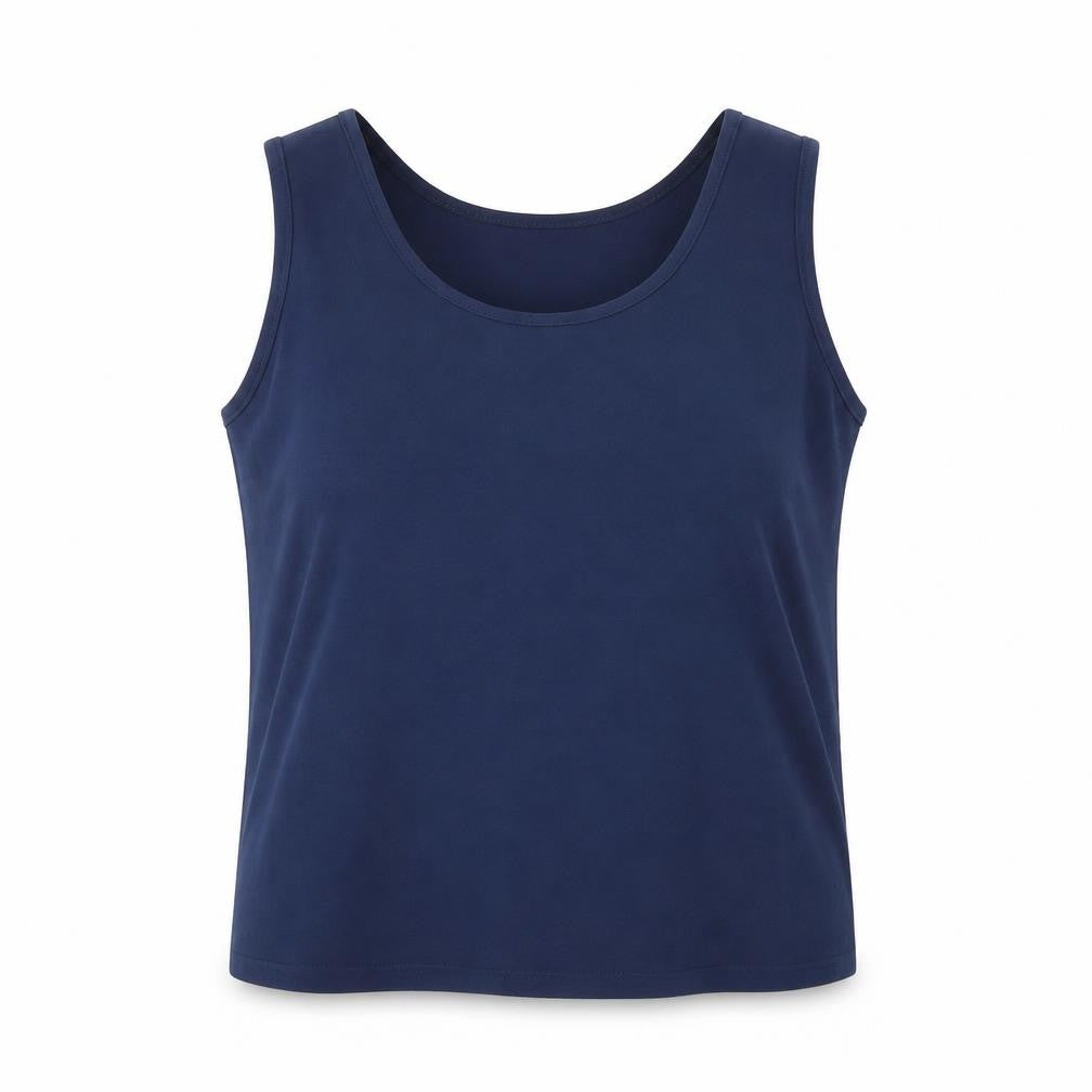 Womens UK Size 12 Debenhams Blue Basic Tank