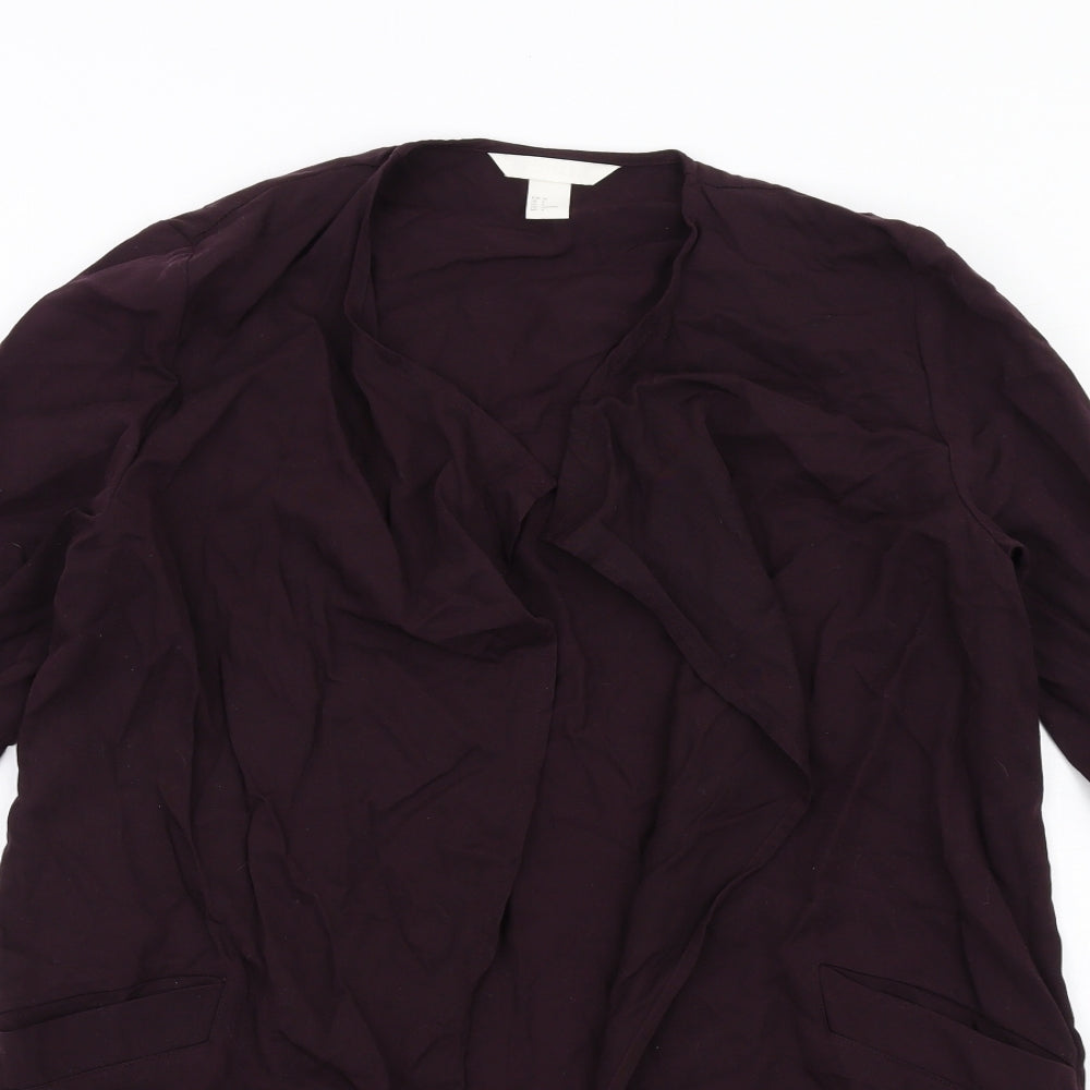 Womens UK Size 8 H&M Purple Jacket