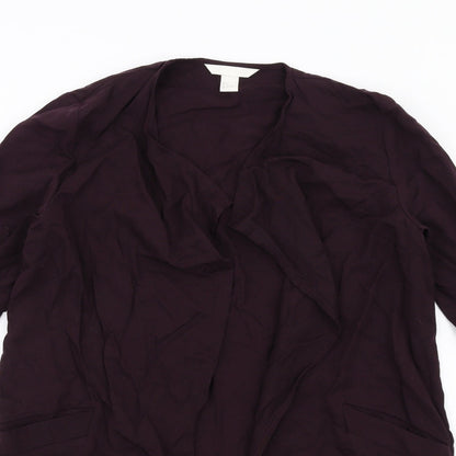 Womens UK Size 8 H&M Purple Jacket