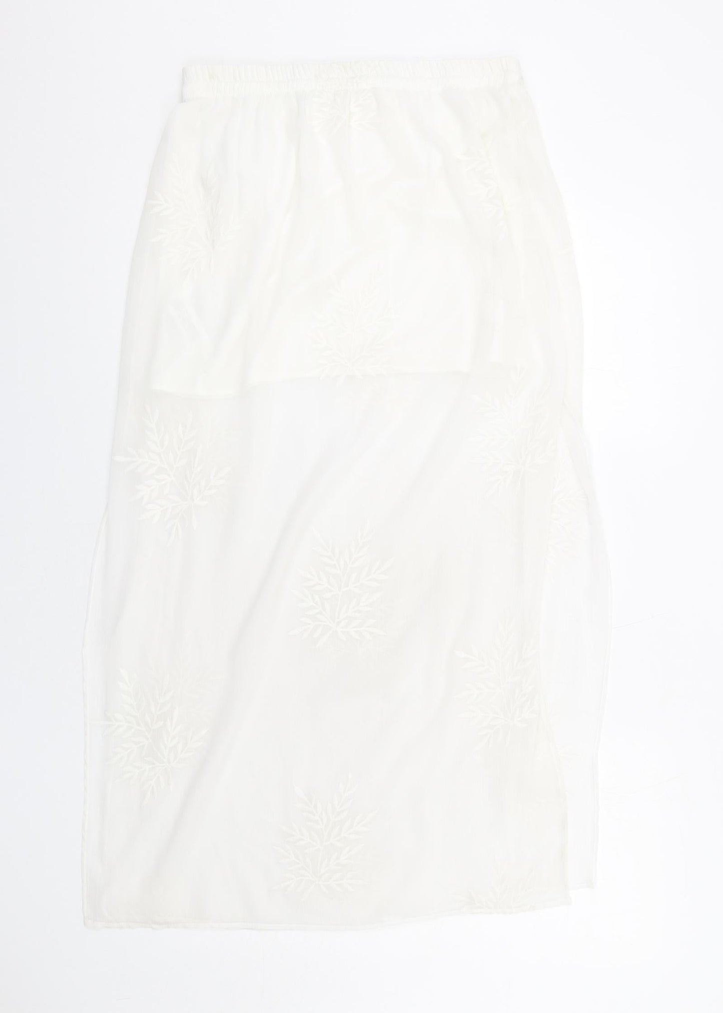 Womens UK Size M Zara A-Line Chiffon Skirt