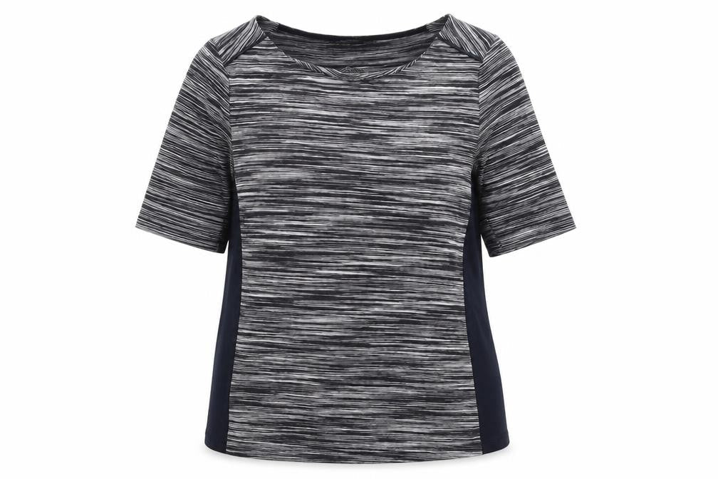 Womens UK Size 12 Autograph Blue Basic T-Shirt