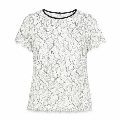 Womens UK Size 8 NEXT White Basic T-Shirt
